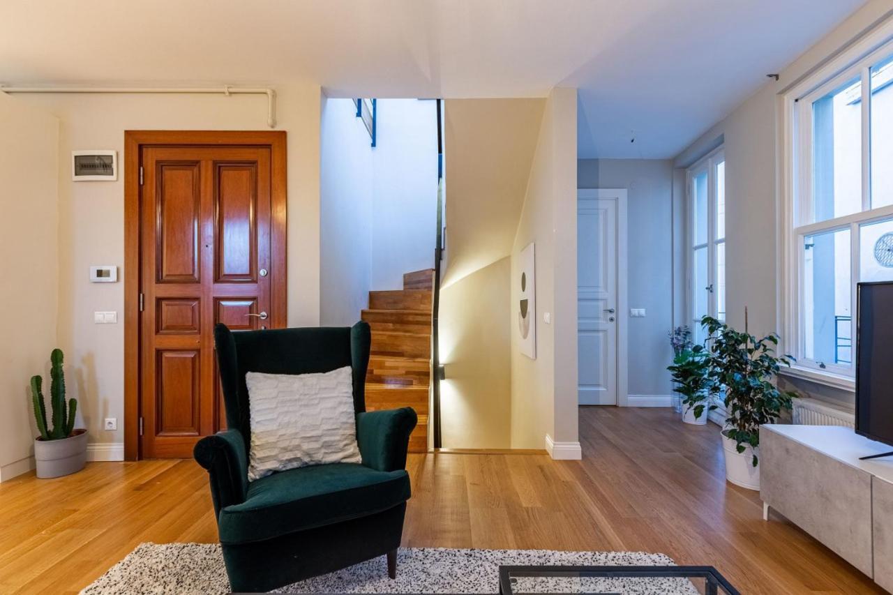 Mesmerizing Flat With Bosphorus View In Beyoglu Leilighet Istanbul Eksteriør bilde